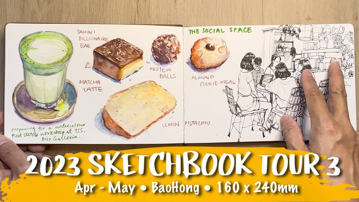 2023 Sketchbook Tour 3 2023 Sketchbook Tour 3
