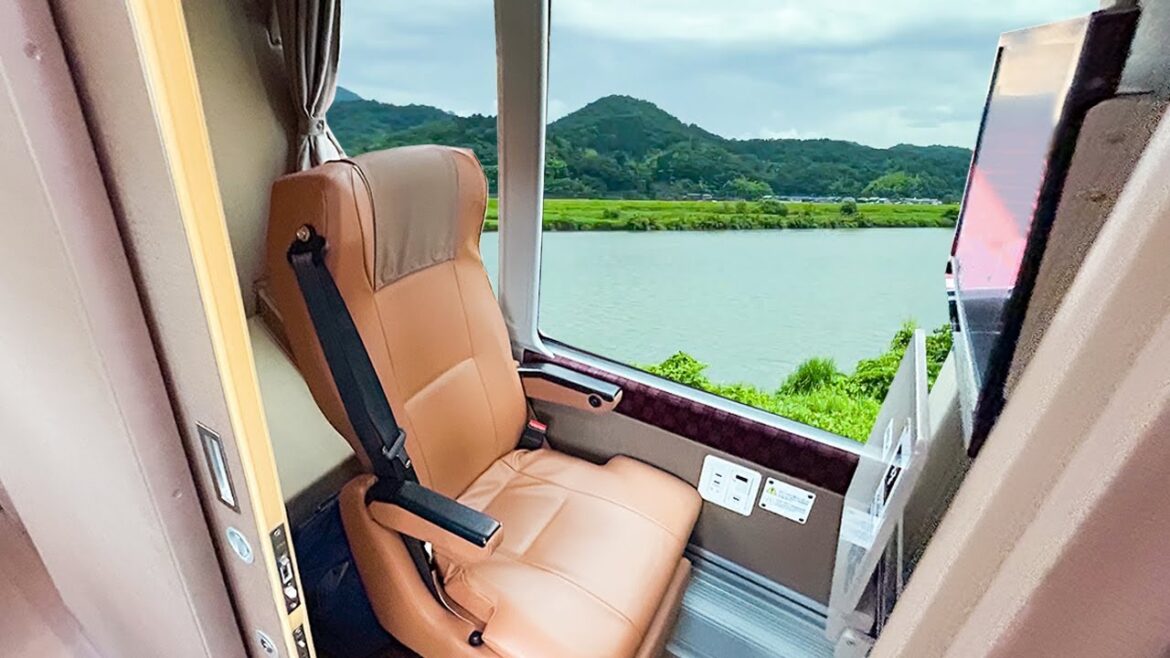 【ラグリア号】ARグラス付き😎個室バス🚌城崎温泉旅行から大阪へ（LuxRea号）
