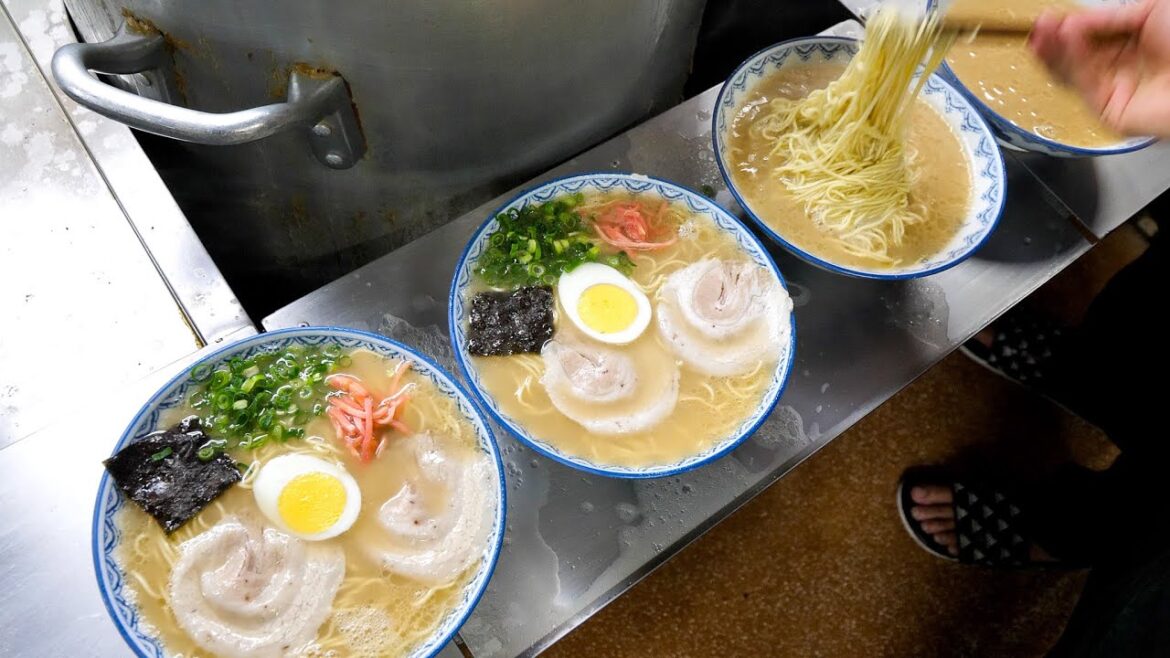 福岡が誇る凄まじい爆売れ焼めしラーメン食堂がヤバすぎた丨THE BEST Ramen in Fukuoka