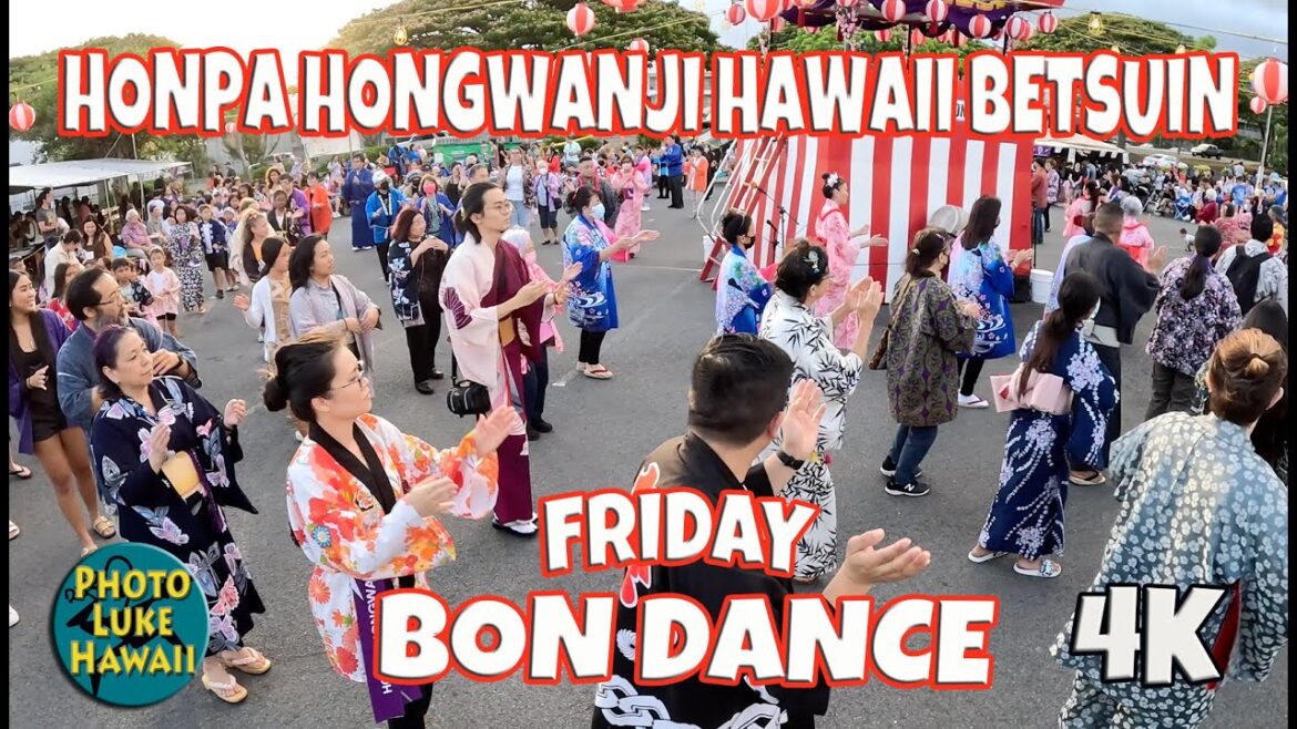 Honpa Hongwanji Hawaii Betsuin Bon Dance Friday June 23, 2023 Oahu Hawaii