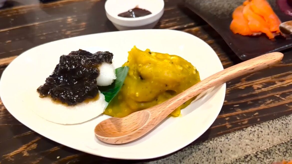 Lake Akan, Hokkaido (北海道阿寒湖) - Ainu traditional lunch at Poronno (アイヌ料理の店 ポロンノ )