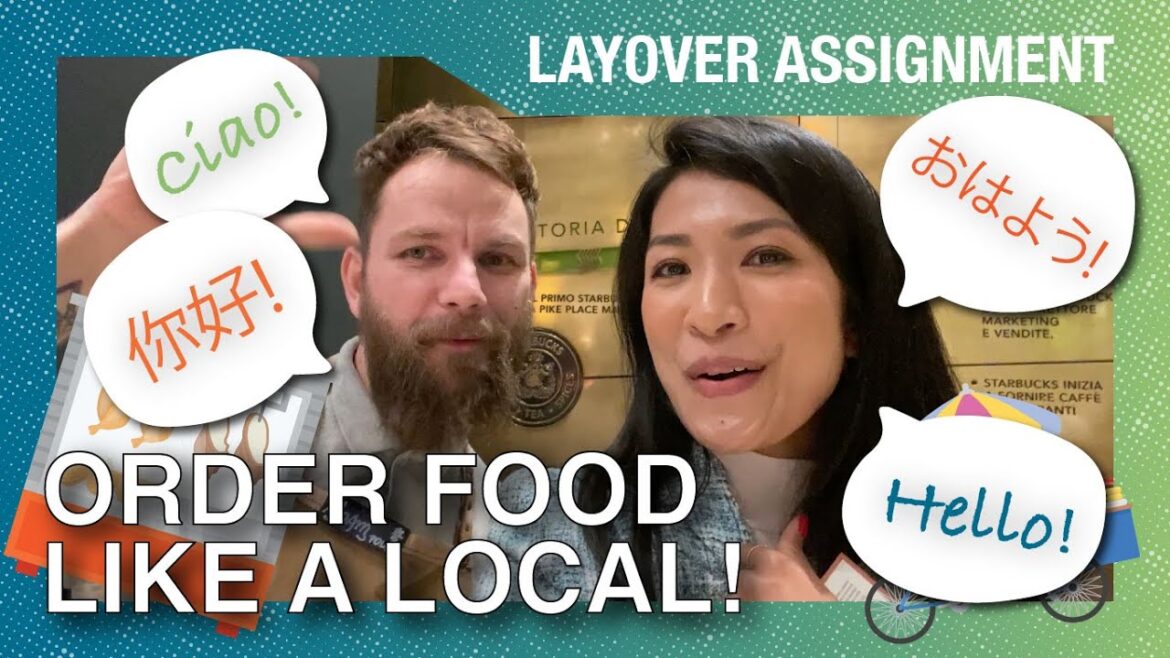 LANGUAGE CHALLENGE!!! | Layover Assignment EP2: Cabin Crew Order Food Like a Local