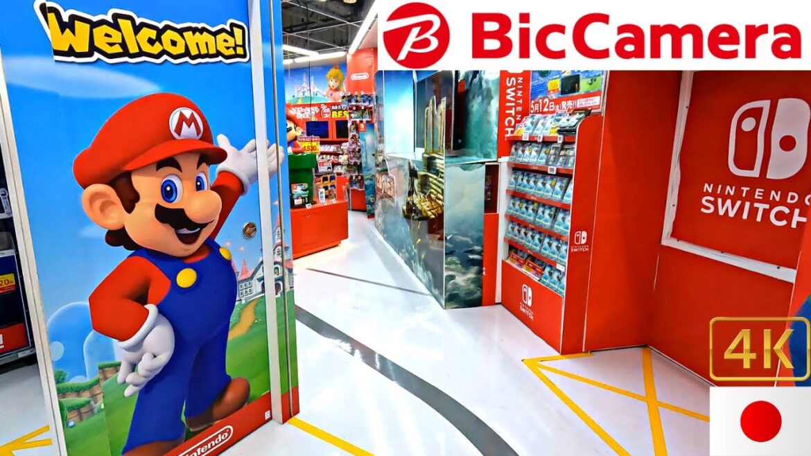 Nintendo Paradise at Bic Camera Akihabara – Latest Games 4k  virtual tour / Tokyo Japan Nintendo Paradise at Bic Camera Akihabara - Latest Games 4k  virtual tour / Tokyo Japan