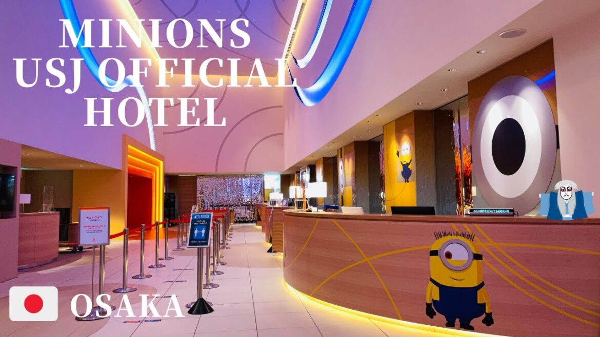 A very popular hotel in USJ is full of Minions🛏 Hotel Universal Port Vita