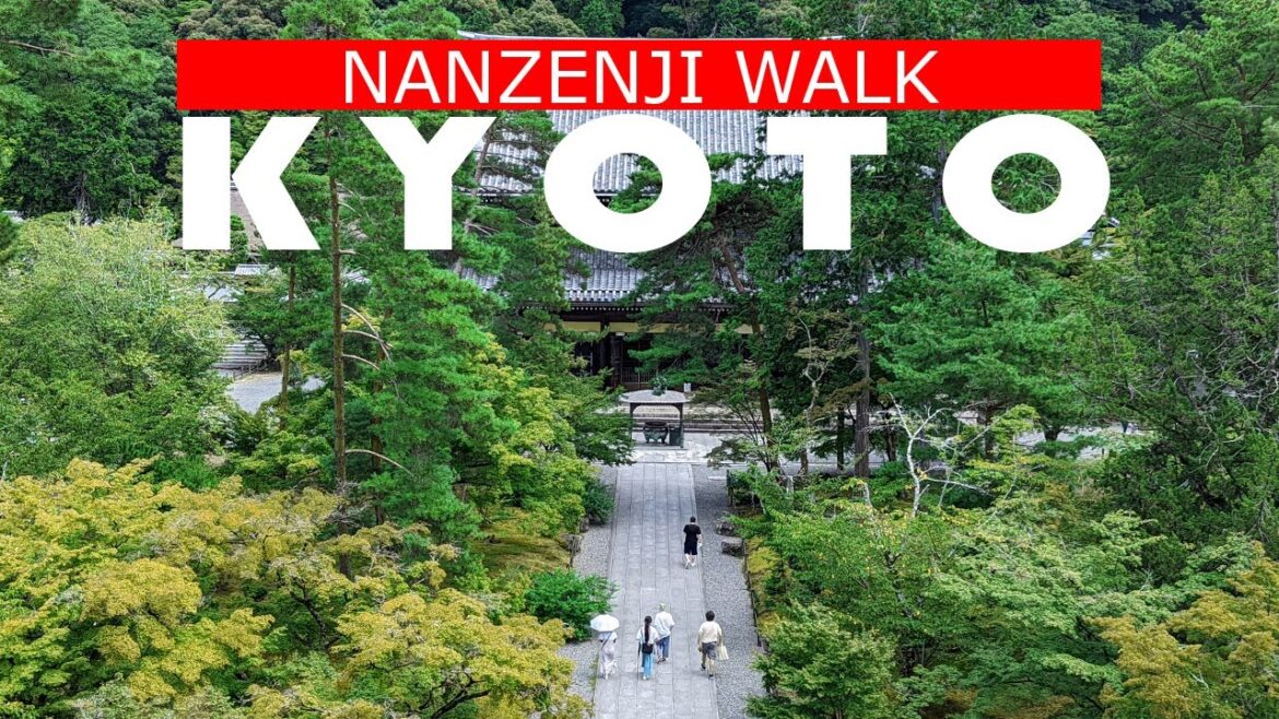 [4K] Japan Walk 🇯🇵 ASMR - NANZEN-JI (南禅寺) Largest Buddhist Temple in Kyoto 京都散歩