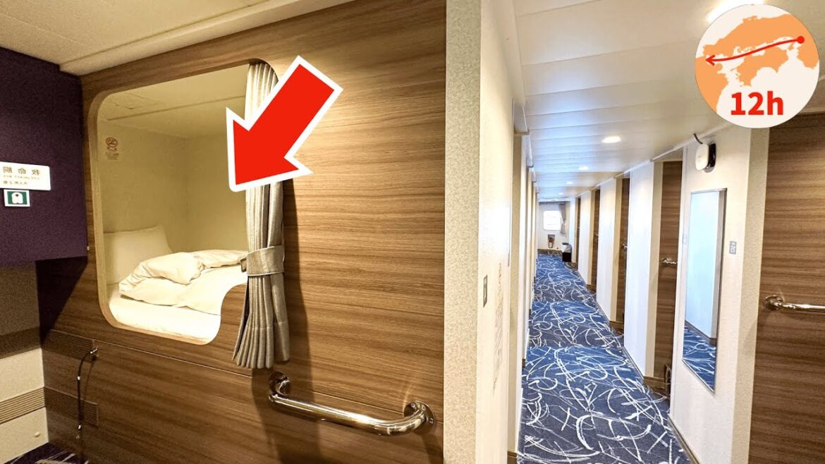 Cheapest Shared Room on Japan’s Overnight Ferry 😴🛳 12 Hour Voyage from Osaka 🇯🇵 TRAVEL VLOG Cheapest Shared Room on Japan's Overnight Ferry 😴🛳 12 Hour Voyage from Osaka 🇯🇵 TRAVEL VLOG
