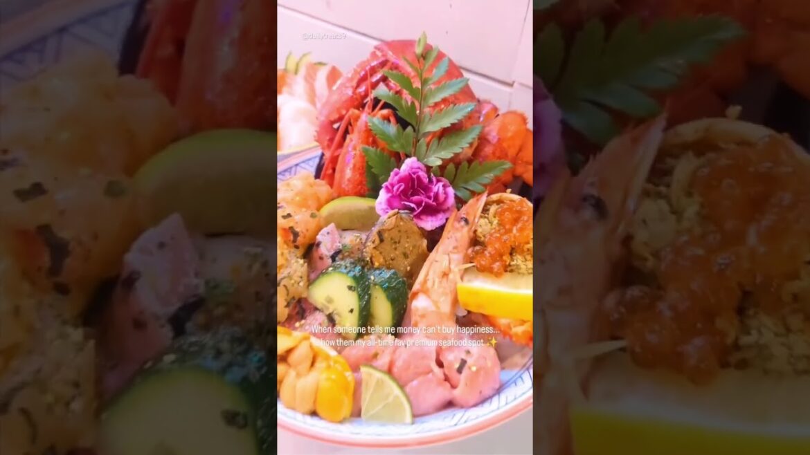 premium seafood restaurant in Toronto 🐠🇨🇦| #shorts #food