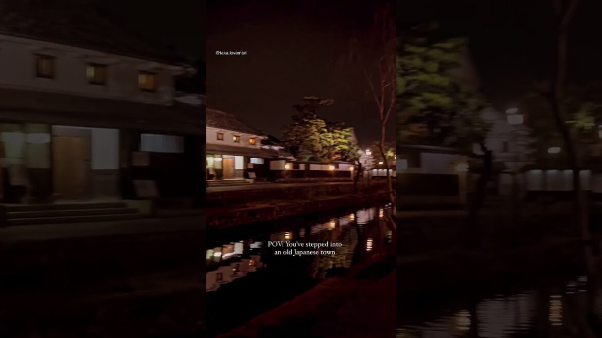 Glimpse into an old-time Japanese townscape✨ #japantrip #japón #okayama #kurashikibikan #japantrip Glimpse into an old-time Japanese townscape✨ #japantrip #japón #okayama #kurashikibikan #japantrip