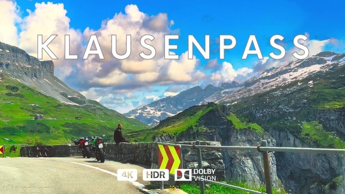 Switzerland Scenic Drive 🇨🇭 Amazing Klausen Pass Drive ☀️ 2023 4k HDR Switzerland Scenic Drive 🇨🇭 Amazing Klausen Pass Drive ☀️ 2023 4k HDR