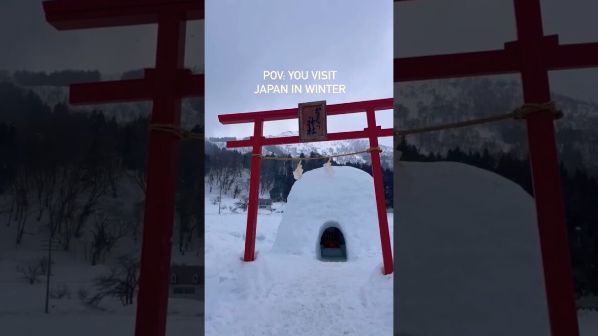 Summer has been melting me and I want to share some winter moments in Japan with you❄⛄#ginzanonsen