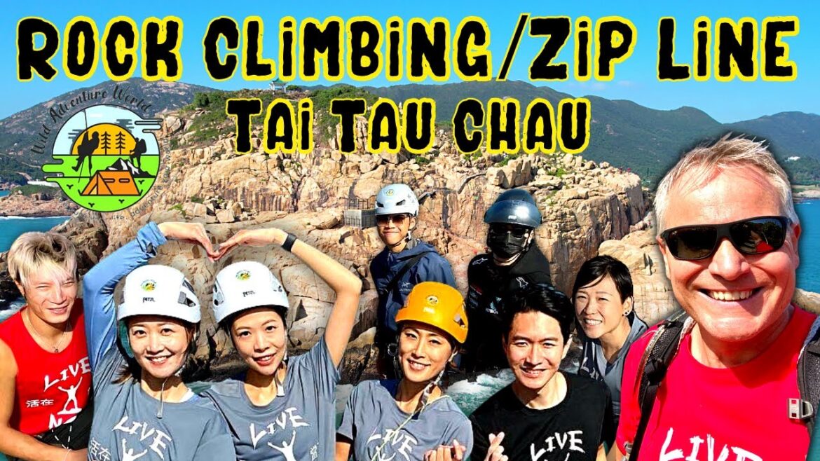 (攀石-拉鍊襯裡)(大頭洲-香港) Reaching New Heights‼️ Rock Climbing & Zip Line -Tai Tau Chau (攀石-拉鍊襯裡)(大頭洲-香港) Reaching New Heights‼️ Rock Climbing & Zip Line -Tai Tau Chau