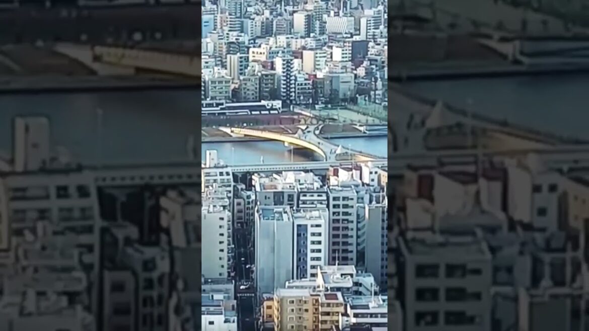 Sky Tree in Tokyo Japan Time Travel #shorts #short Sky Tree in Tokyo Japan Time Travel #shorts #short