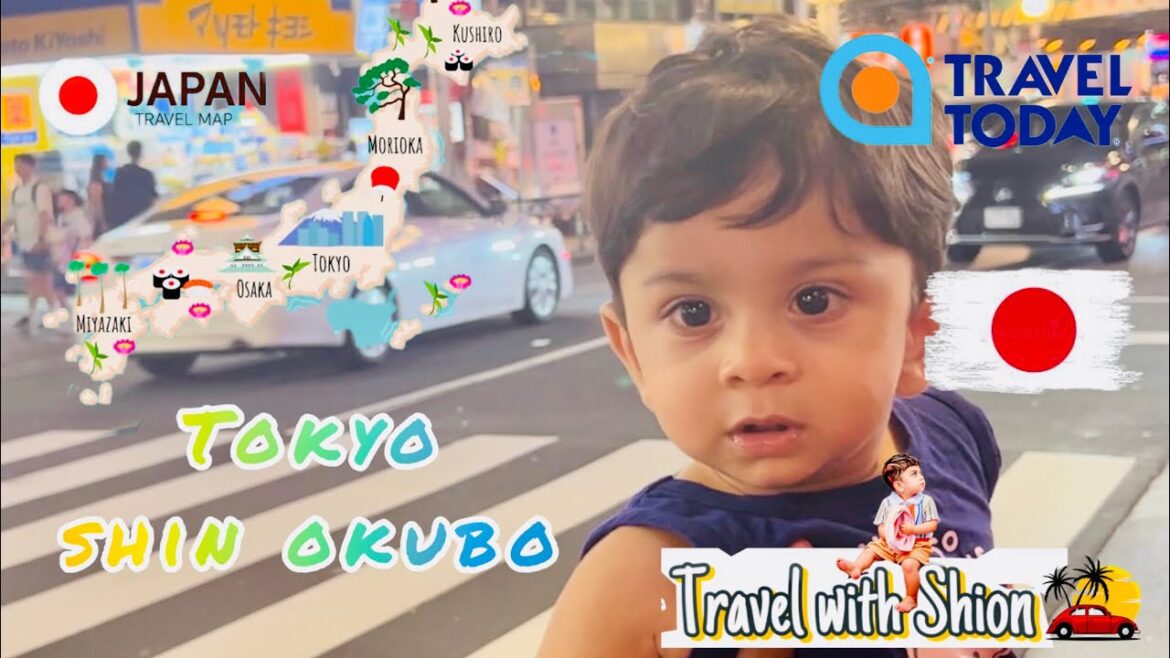 travel with shion How Tokyo 🇯🇵shin okubo went @Travelwithshion