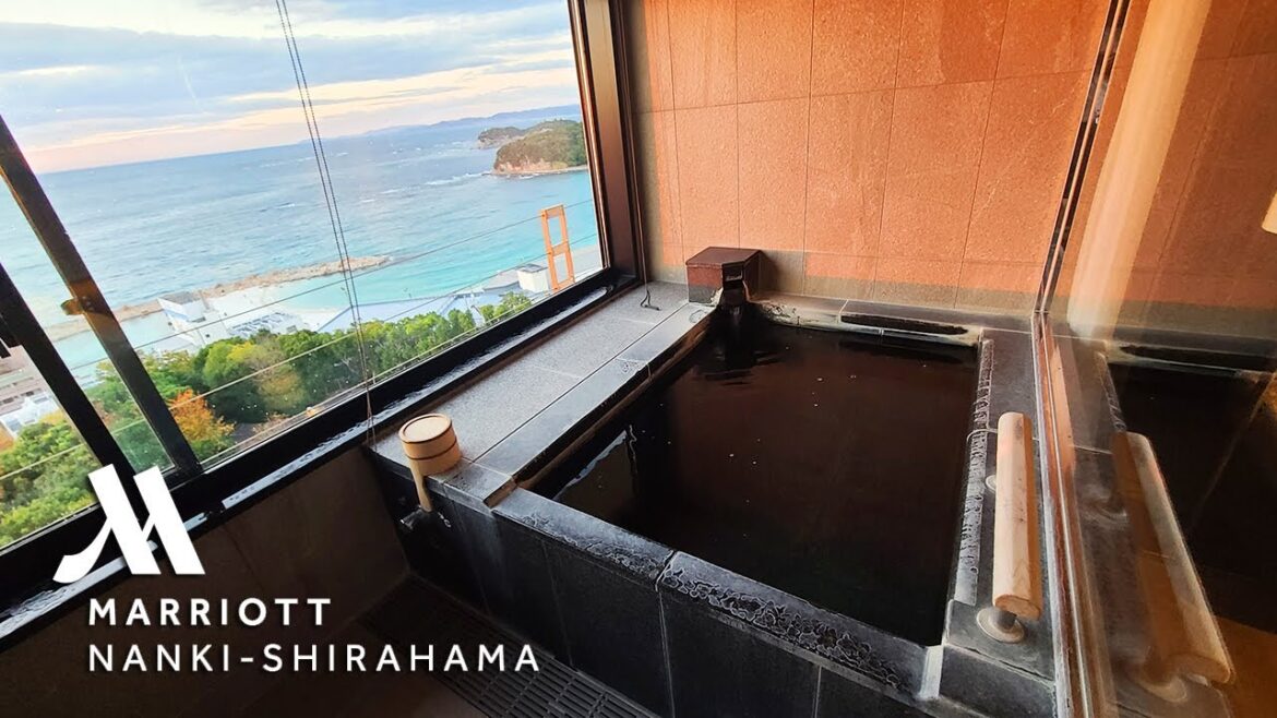 【日本のハワイ】『南紀白浜マリオット』温泉ビューバス付プレミアルームツイン宿泊記