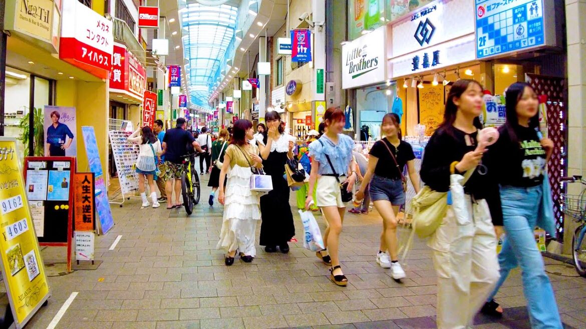 Koenji in Tokyo🐶🍻A bright and cute city♪💖4K ASMR non-stop 1 hour 02 minutes