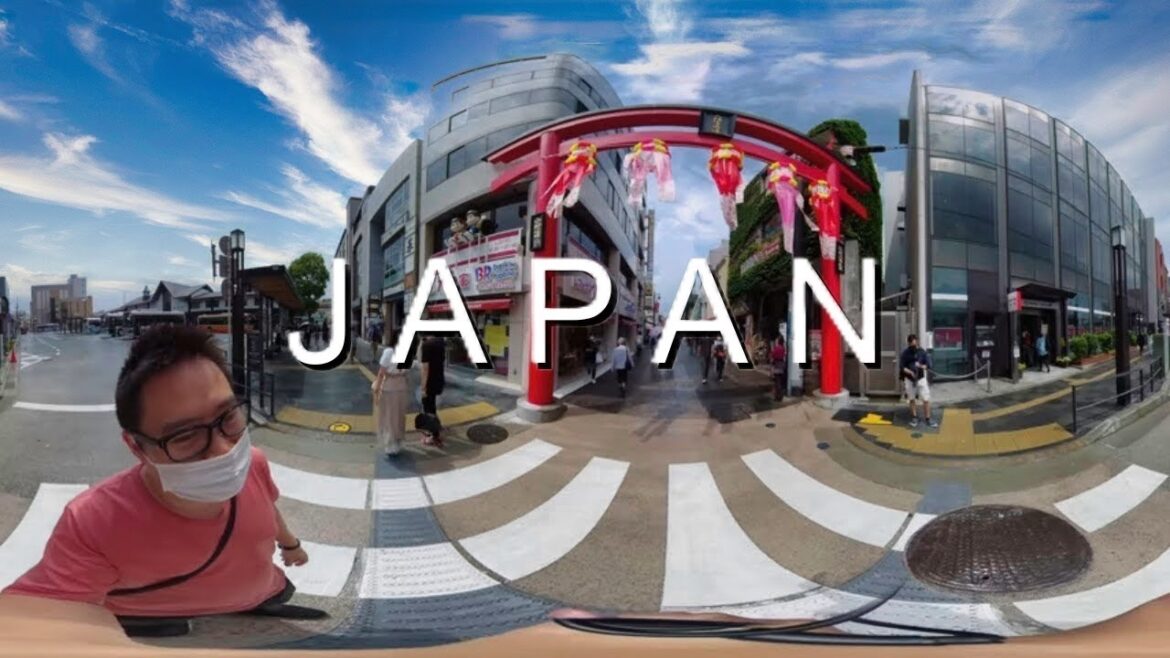 Kamakura Japan Walk in 360° video Kamakura Japan Walk in 360° video