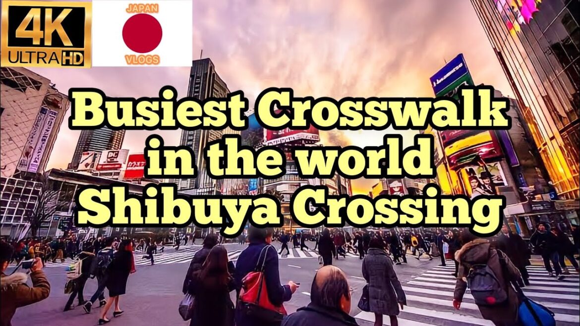 World’s Busiest crosswalk, Shibuya Tokyo Japan 2022 World's Busiest crosswalk, Shibuya Tokyo Japan 2022