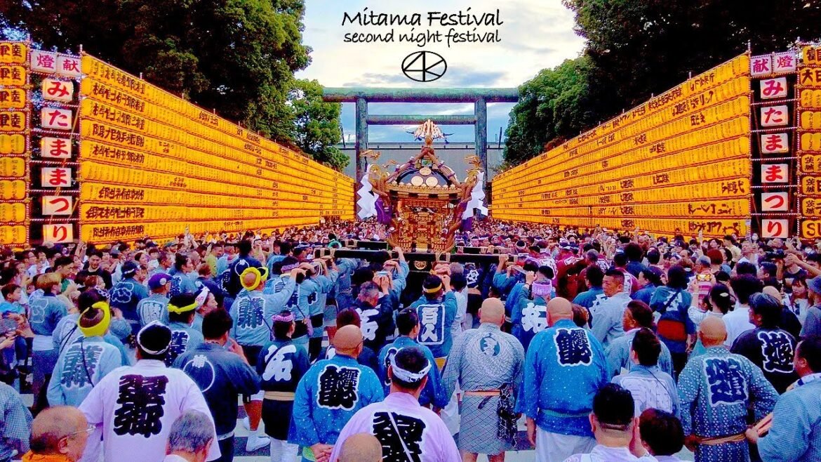 4K【みたままつり】みたま祭第二夜祭 靖國神社 2023 東京九段 Japan