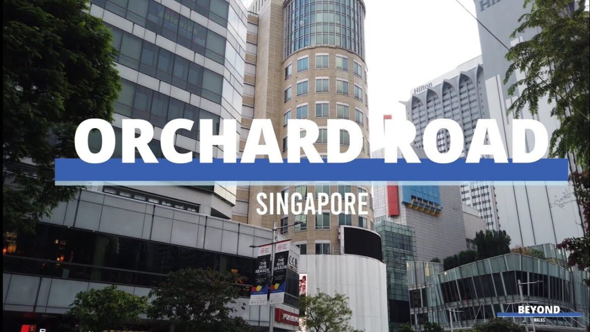 [4K] Orchard Road | Wearing Mask Outdoor Is Optional | Singapore (April 2022)