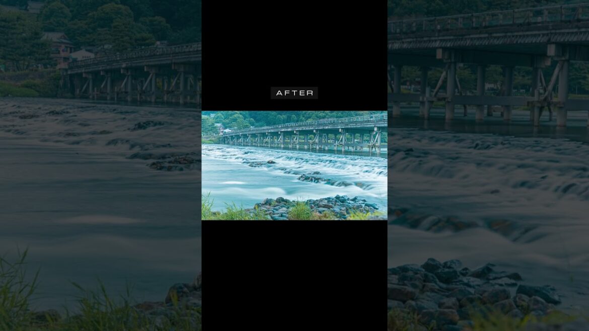 kyoto Street Photograph Before/After - 3