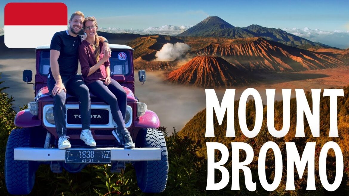 Mount Bromo Sunrise Tour - an ACTIVE volcano in Java 🇮🇩 Indonesia Travel Vlog