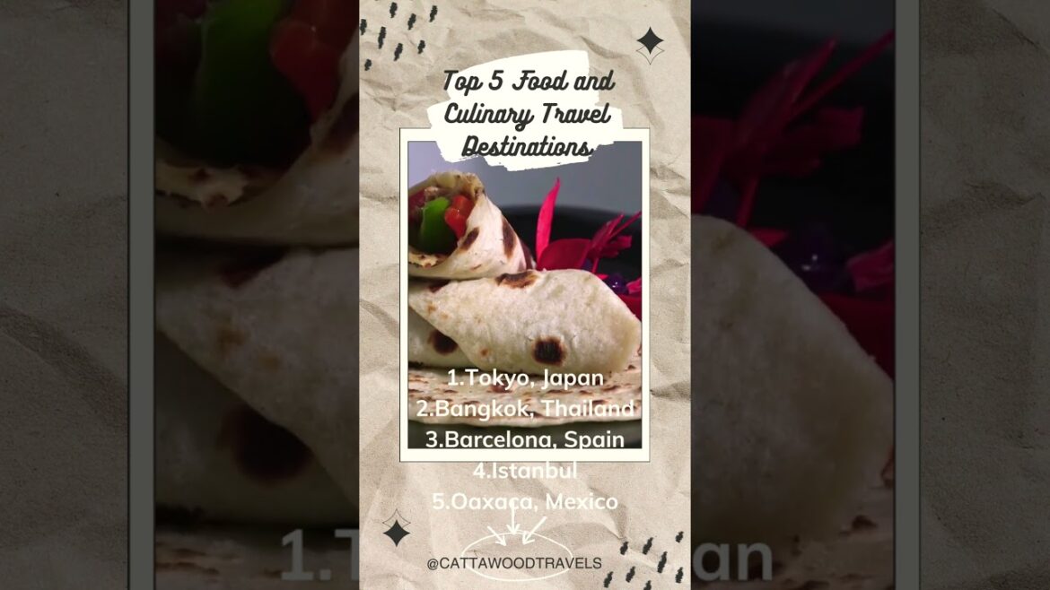 Discover the Hidden Gems: Top 5 Culinary Food Destinations Discover the Hidden Gems: Top 5 Culinary Food Destinations