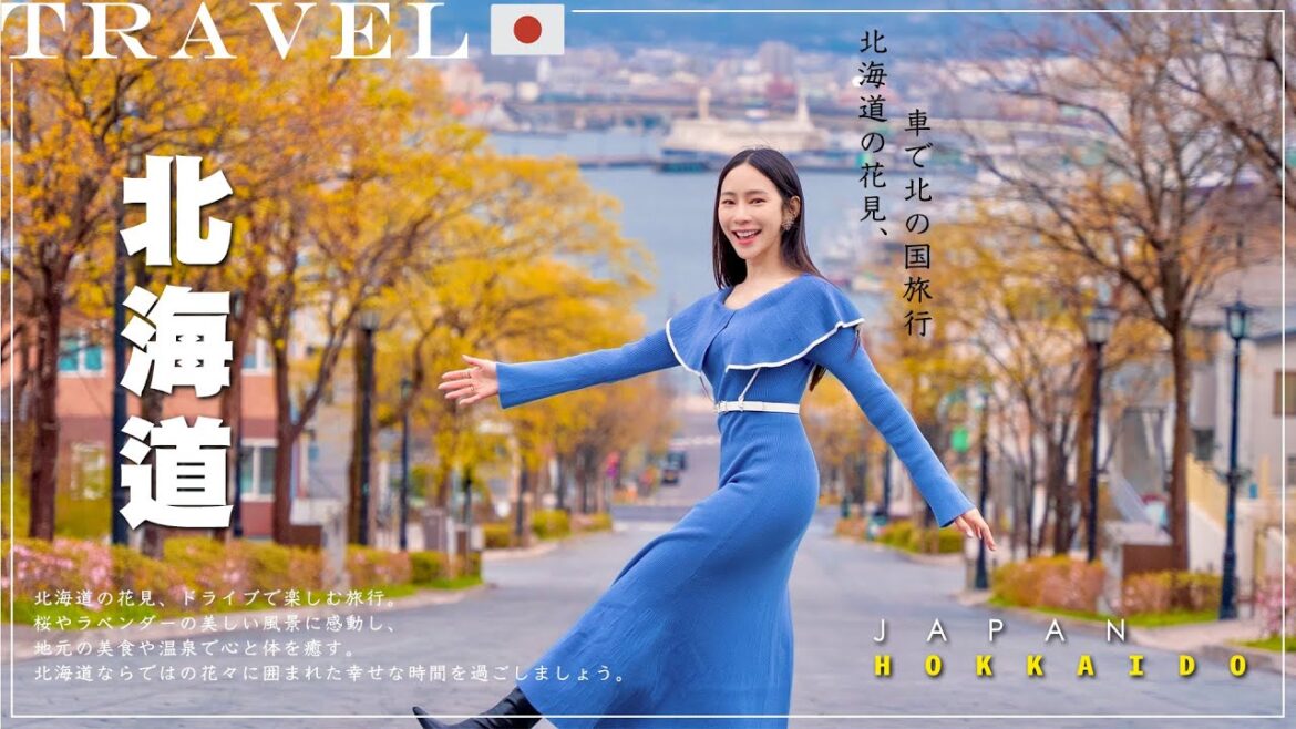 【北海道🇯🇵公路旅行Ep.1】盛開櫻花季🌸｜五稜郭公園｜函館必吃：味彩鹽拉麵🍜｜函館山夜景｜幸運小丑漢堡🍔｜若松飯店開箱｜函館朝市美食🦑🦪｜八幡坂｜NinaWen Travel
