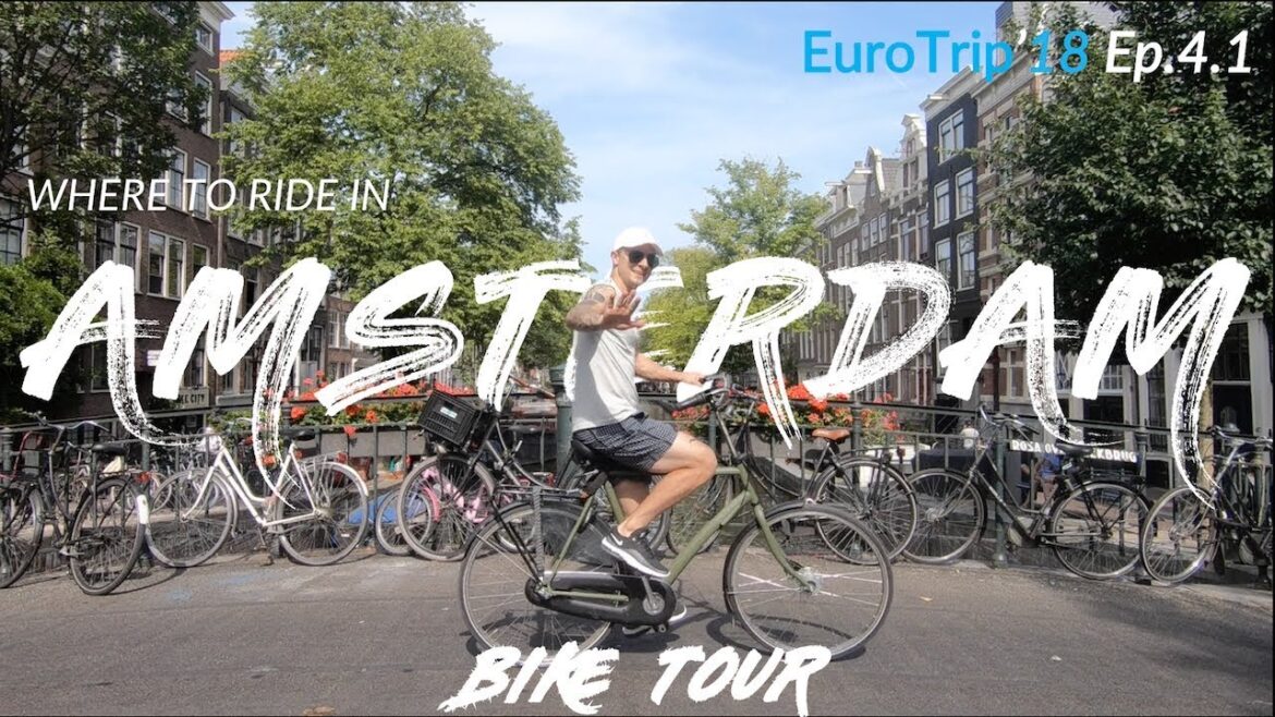 AMSTERDAM BIKE TOUR 🇳🇱Where to Ride + Dutch Street Food!? (Ep.4)