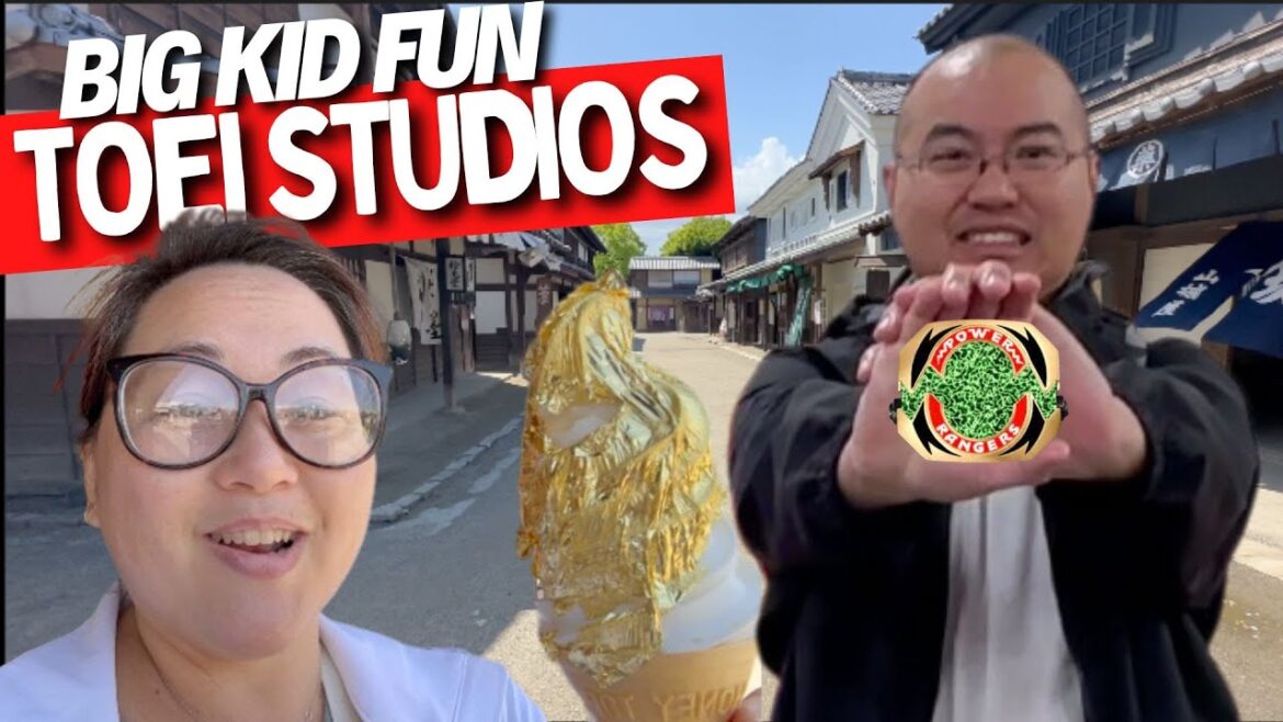 UNLEASHING our Inner 90's Kid: Toei Studio Park in Kyoto