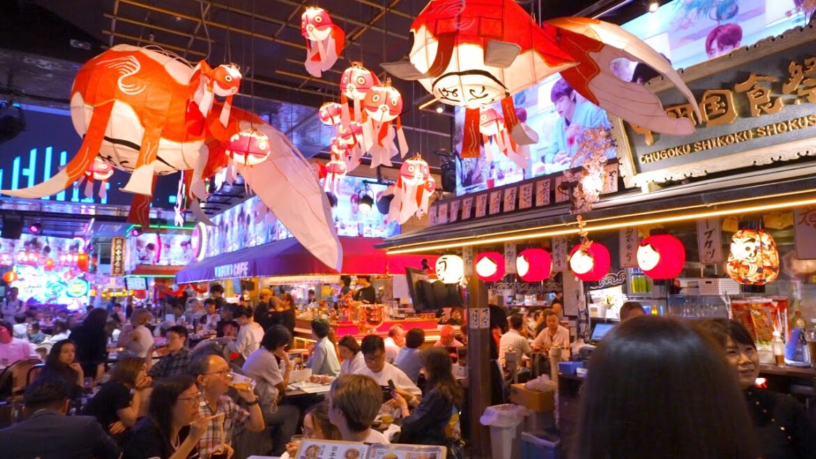 Retro Cyberpunk Restaurant ‘Shinjuku Kabuki Hall’ (4K) Retro Cyberpunk Restaurant 'Shinjuku Kabuki Hall' (4K)