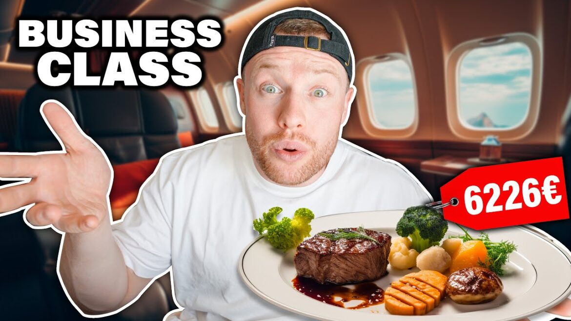 Wie schmeckt ein 6200€ Business Class Menü?