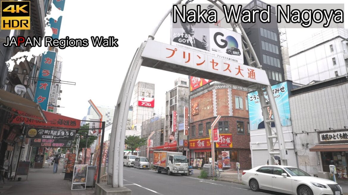 From Sakae Sta to Fushimi Sta | Naka Ward, Nagoya | 4K HDR | 名古屋市中区
