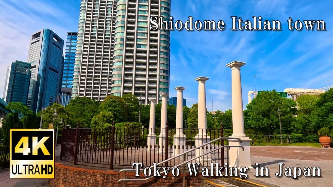 4K japan Walk in Italian Street /45minutes 4K japan Walk in Italian Street /45minutes