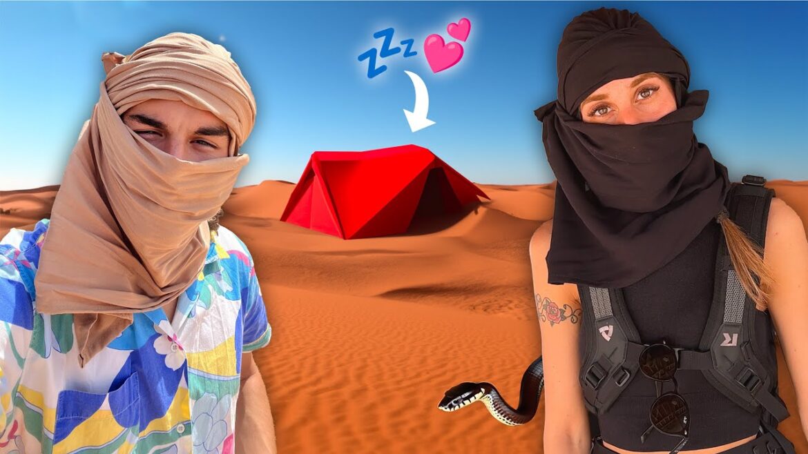 PORTO GRETA in TENDA nel DESERTO DEL SAHARA!⛺️🐪 PORTO GRETA in TENDA nel DESERTO DEL SAHARA!⛺️🐪
