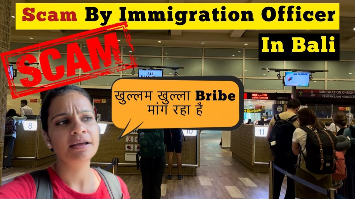 SCAM By IMMIGRATION Officer in Bali, Indonesia | Singapore to Bali | Singapore Airport Lounge Review