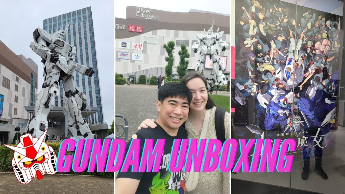 Gundam Base in Diver City: #4 Unboxing Video #tokyo