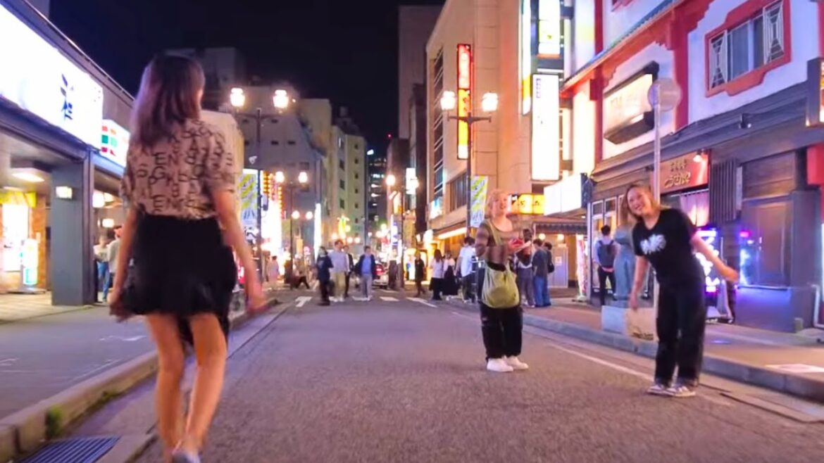 NIIGATA NIGHT WALK 2023 Japan walk 4k hdr 新潟駅・万代夜散歩 2023年