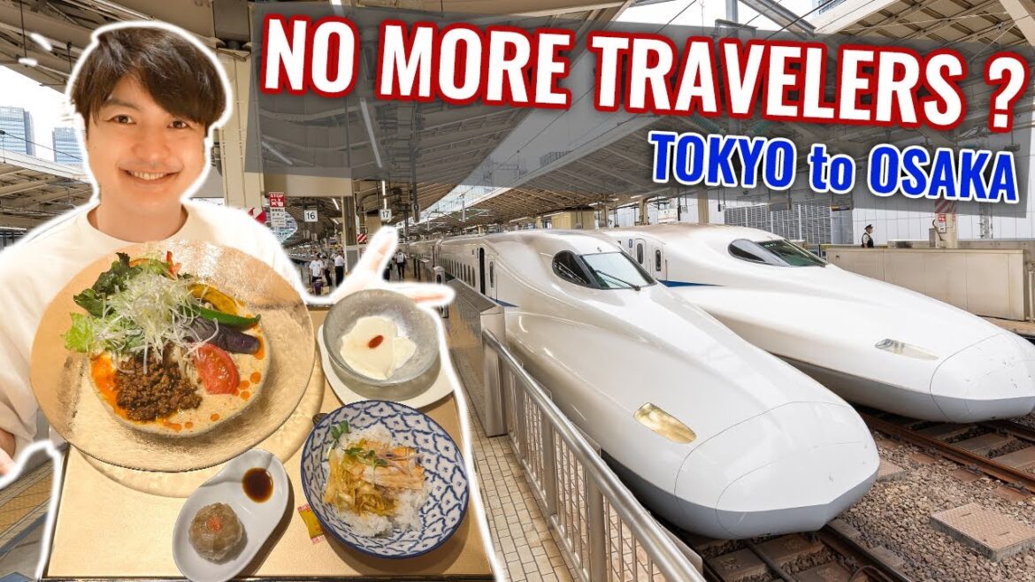 Japan Too Hot Summer, No More Travelers in Shinkansen? Tokyo to Osaka Shinkansen Trip Ep. 408 Japan Too Hot Summer, No More Travelers in Shinkansen? Tokyo to Osaka Shinkansen Trip Ep. 408