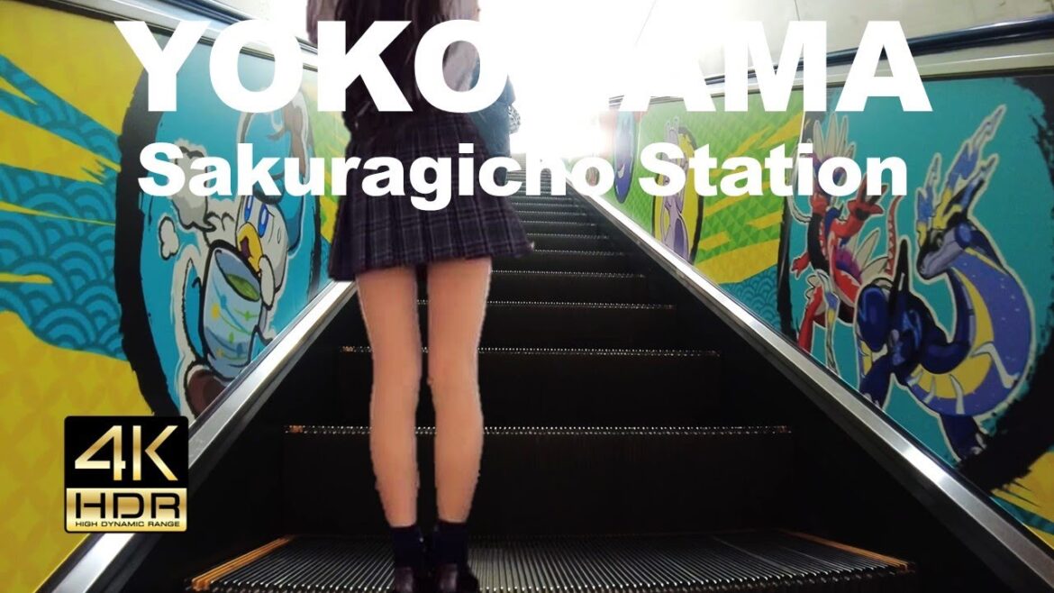 【4K🇯🇵】Pokémon all over the place from today! Walking around Sakuragichō Station 【4K🇯🇵】Pokémon all over the place from today! Walking around Sakuragichō Station