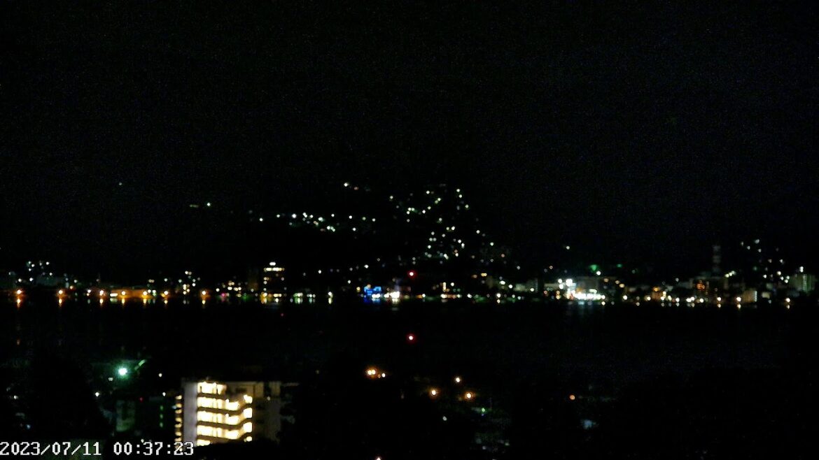 ４Ｋ【LIVE】諏訪湖八ヶ岳ライブカメラ２　信州　諏訪盆地（自動巡回カメラ）  Live stream in Lake Suwa　Nagano Japan　PTZ