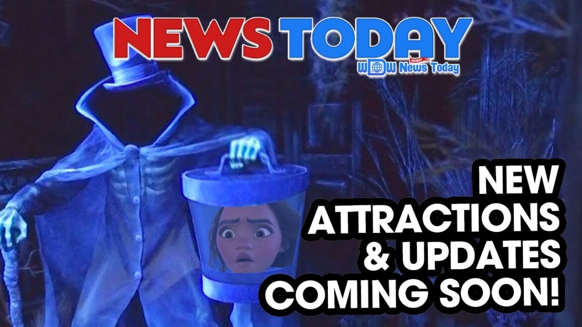 Haunted Mansion Closing for Refurbishment, Moana Attraction Previews Set to Begin this Month