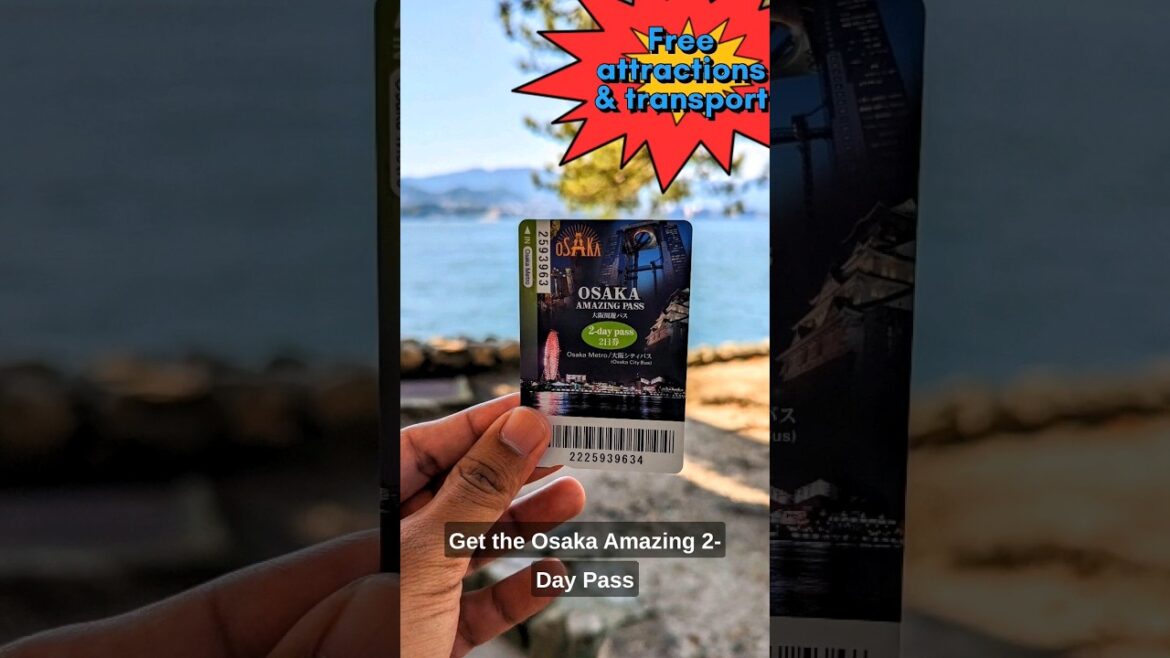 13 Free Things to Do in Osaka in Just 2 Days! #travelvlog #shorts #japan #japanitinerary