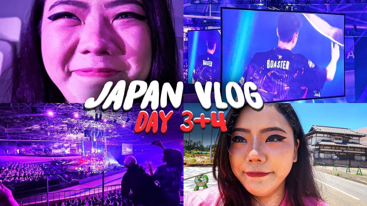 We went to the VCT MASTERS Stadium in Japan (w/ OTV)! | JAPAN VLOG