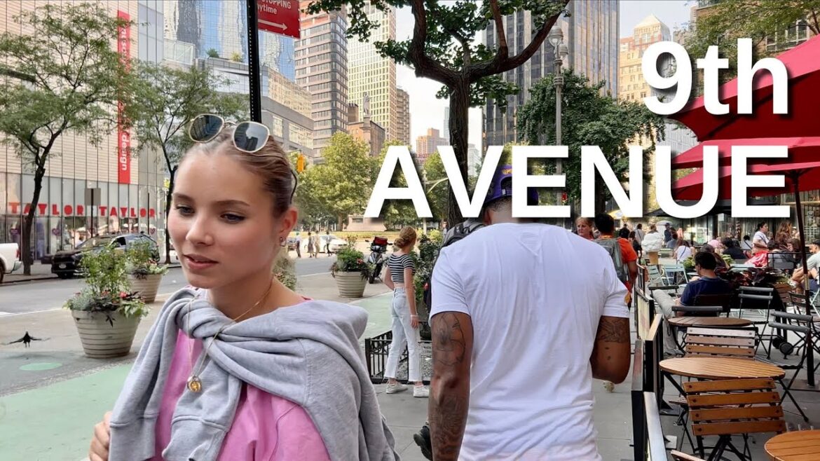 NEW YORK CITY Walking Tour [4K] - 9th AVENUE
