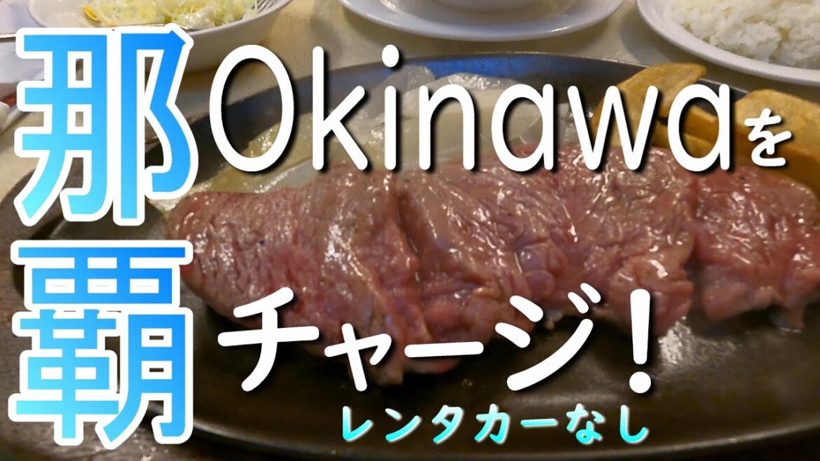 【沖縄旅】那覇といえばやっぱりステーキ / 国際通りをお散歩 / 2023.07月那覇旅#1  / Day1