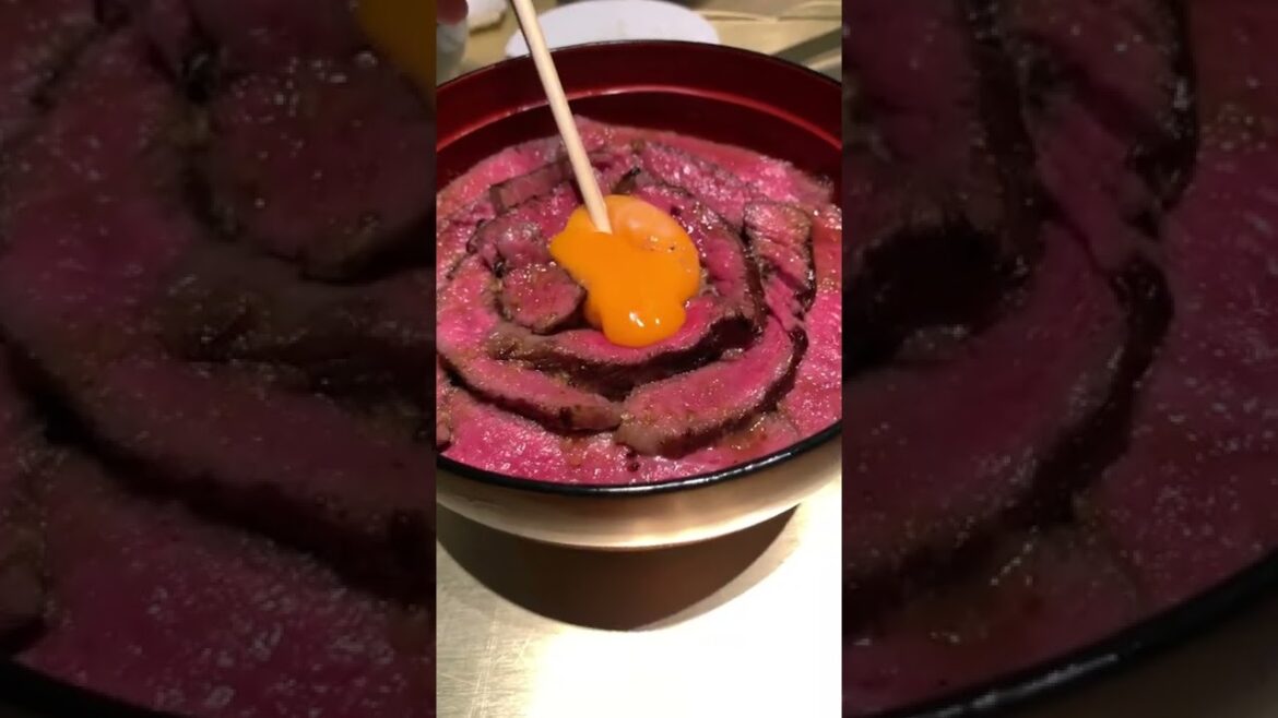 Japanese Wagyu Bowl for Lunch | WAKAYAMA, Japan