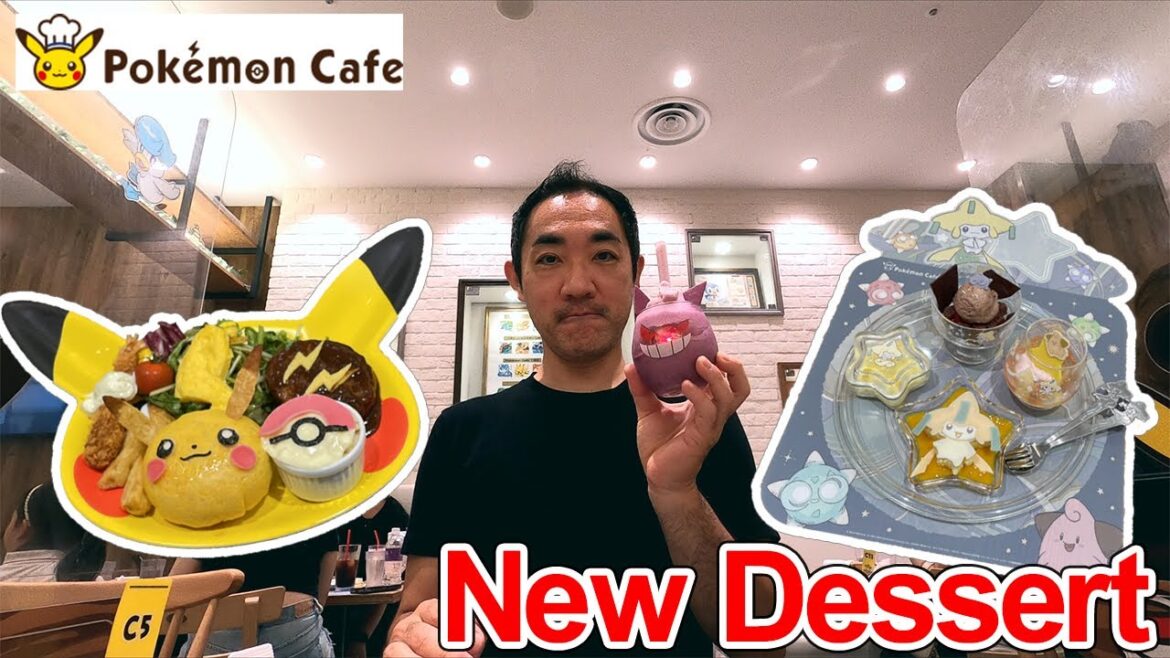 New Desert Pokémon Cafe and Pokemon Center DX Merchandise tour!!