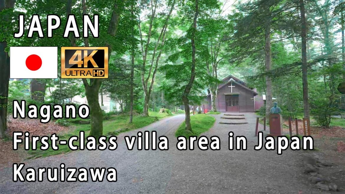 Japan Nagano First-class villa area in Japan(Summer resort Karuizawa)
