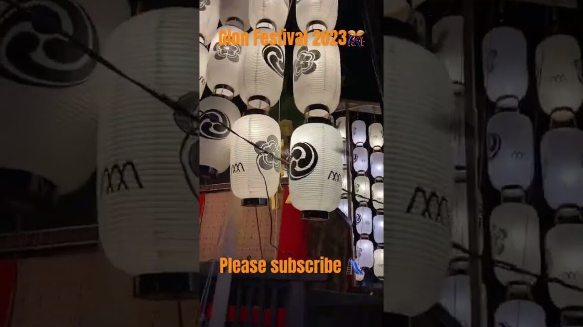 【KYOTO 】Gion Festival 2023 #shorts #japan #travel #pleasesubscribe  #trip #walking #visit