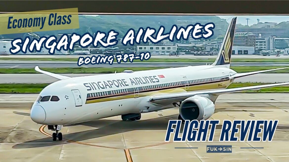 FLIGHT REVIEW - Flying on the Most Modern Aircraft with World's Best Airlines! | Singapore Airlines